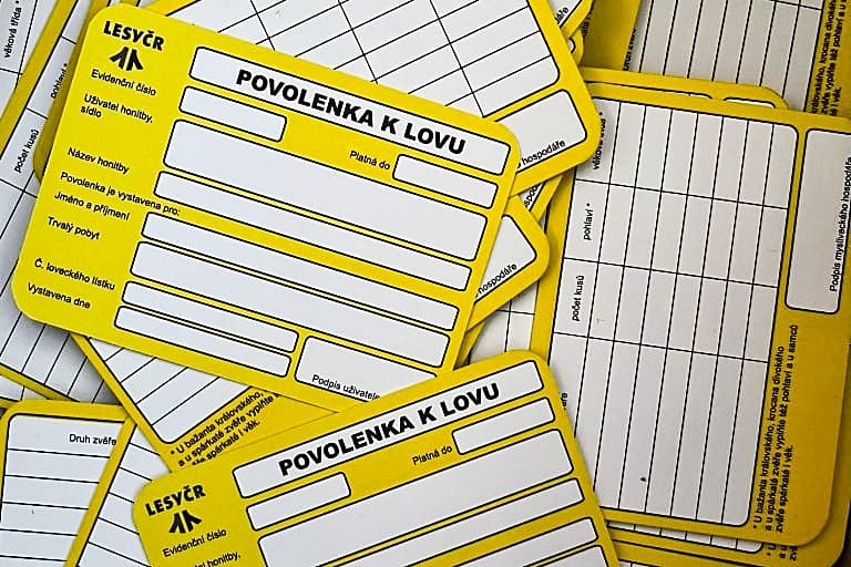 Povolenky k lovu