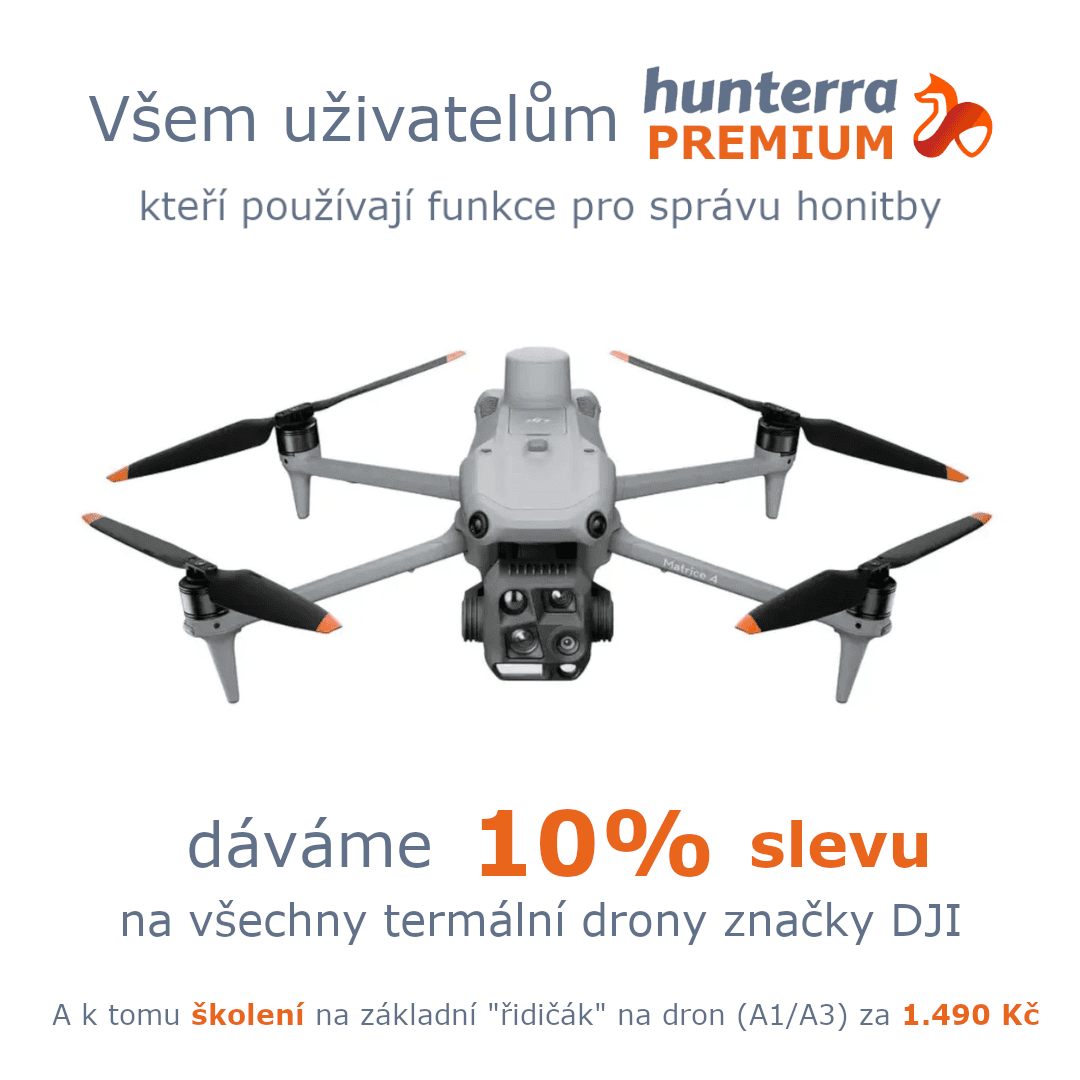 Drony pro myslivost Drony pro myslivost